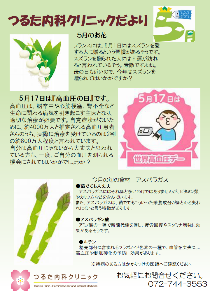5月17日は世界高血圧デー